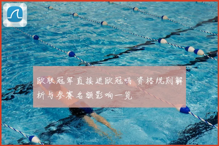欧联冠军直接进欧冠吗 资格规则解析与参赛名额影响一览