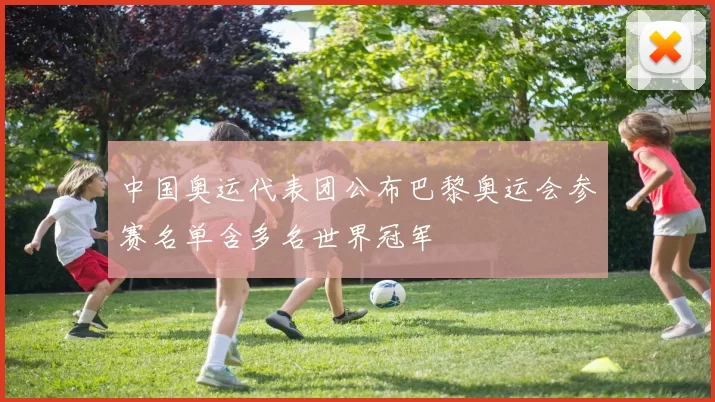 中国奥运代表团公布巴黎奥运会参赛名单含多名世界冠军
